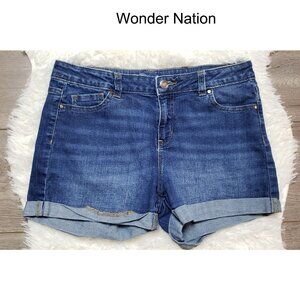 Wonder Nation Denim Shorts Size 18